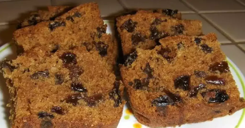 Boiled Raisin Cake Recipe